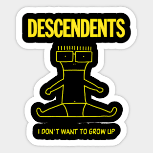 Descendents - Merchandise - I Don'T Want To Grow Up Sticker